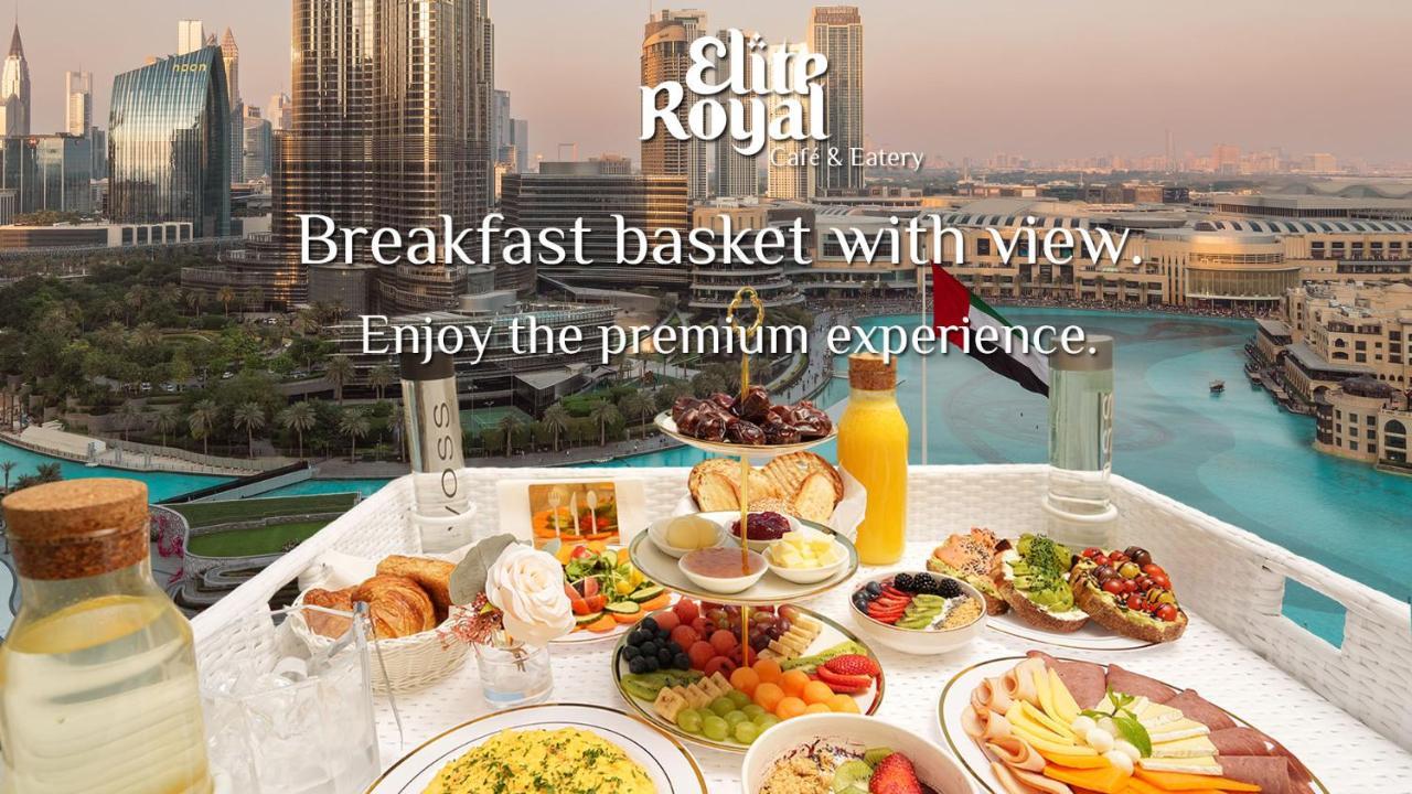 Elite Royal Apartment - Full Burj Khalifa & Fountain View - Opal - 2 Bedrooms Plus 1 Open Bedroom Without Partition ドバイ エクステリア 写真