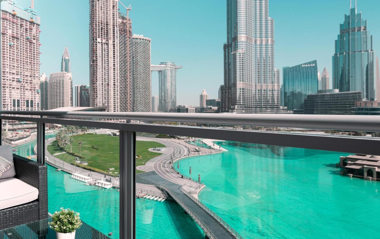 Elite Royal Apartment - Full Burj Khalifa & Fountain View - Opal - 2 Bedrooms Plus 1 Open Bedroom Without Partition ドバイ エクステリア 写真